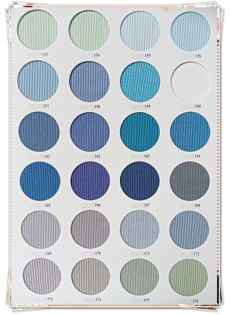 Polyester and ammonia ribbed fabric in stock: 1X1 ribbed, 2X2 textured, 5X2 ribbed, 4X3, 2X1, 8X5, 8X3, 8X4 elastic stripes pic 11