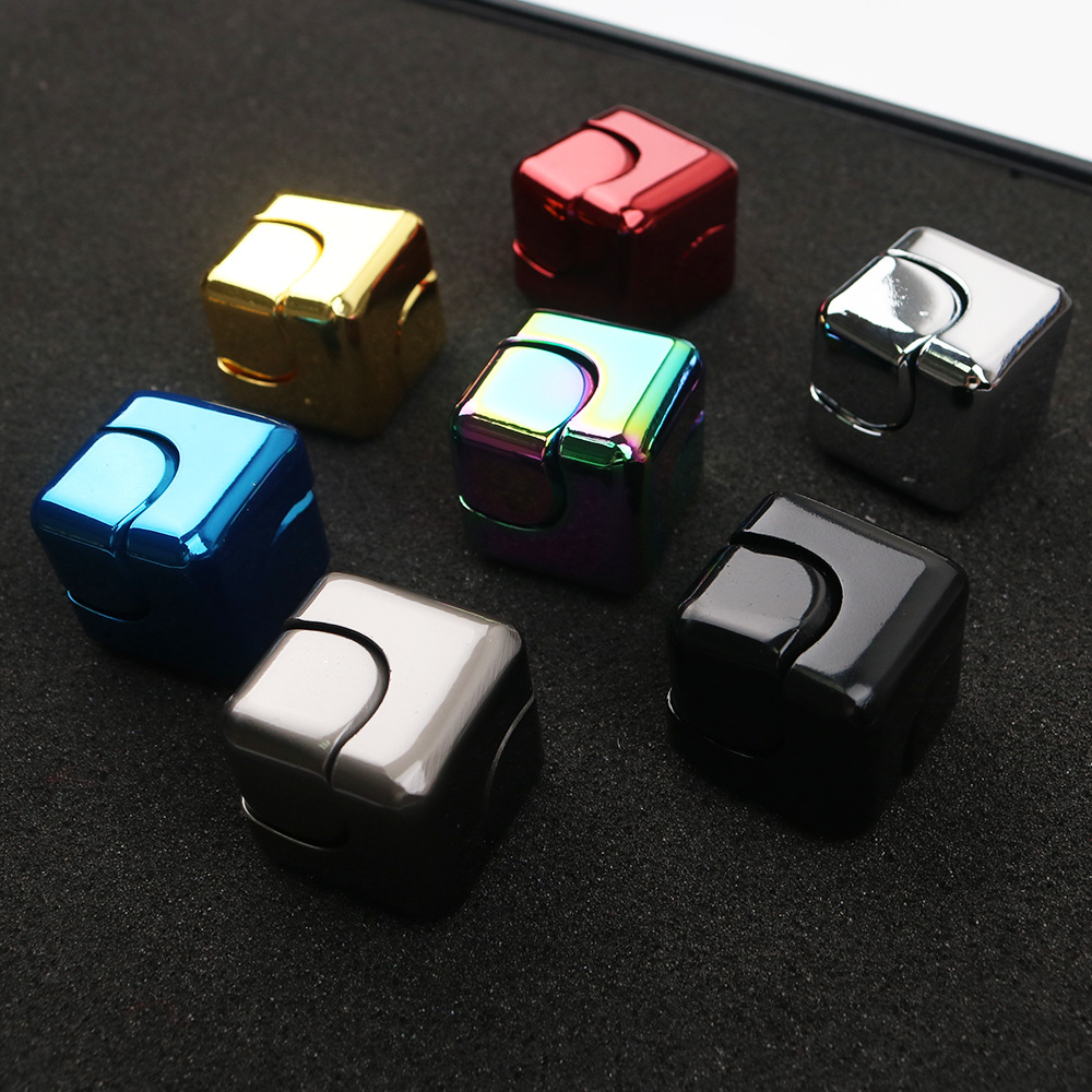 金属风轮旋转陀螺创意解压玩具佛莲星盘七彩指尖陀螺桌面摆饰批发详情12