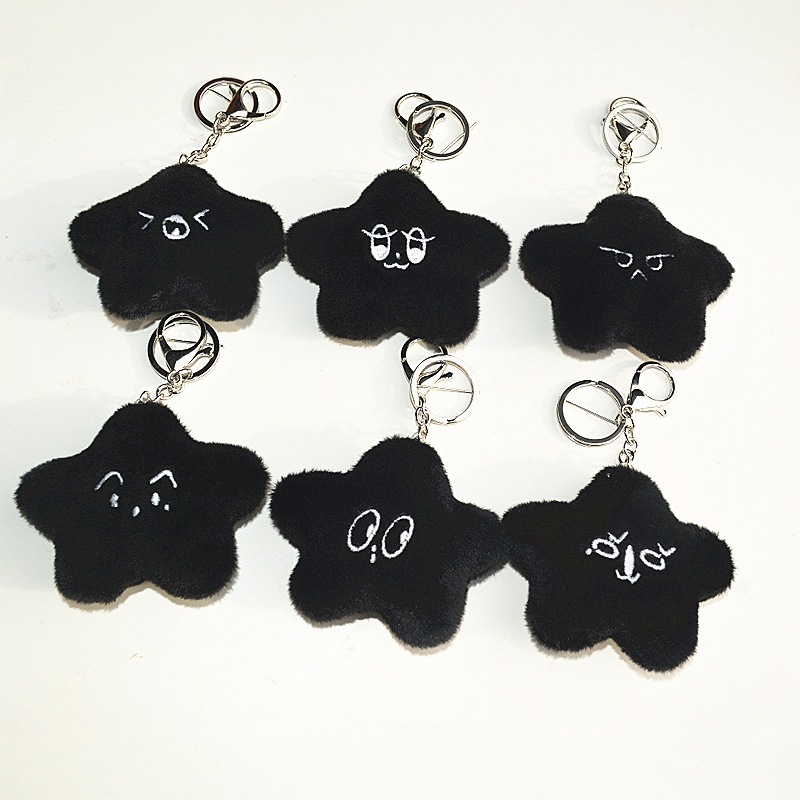 STARFISHDOLLKEYRING海星体挂件星星毛绒挂件NCT127男团钥匙扣详情4