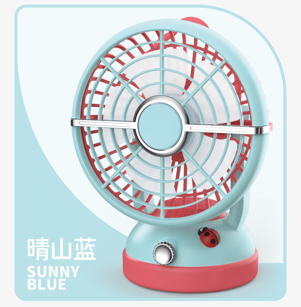 户外露营风扇超长续航usb充电便携式可立挂降温神器宿舍桌面风扇详情13