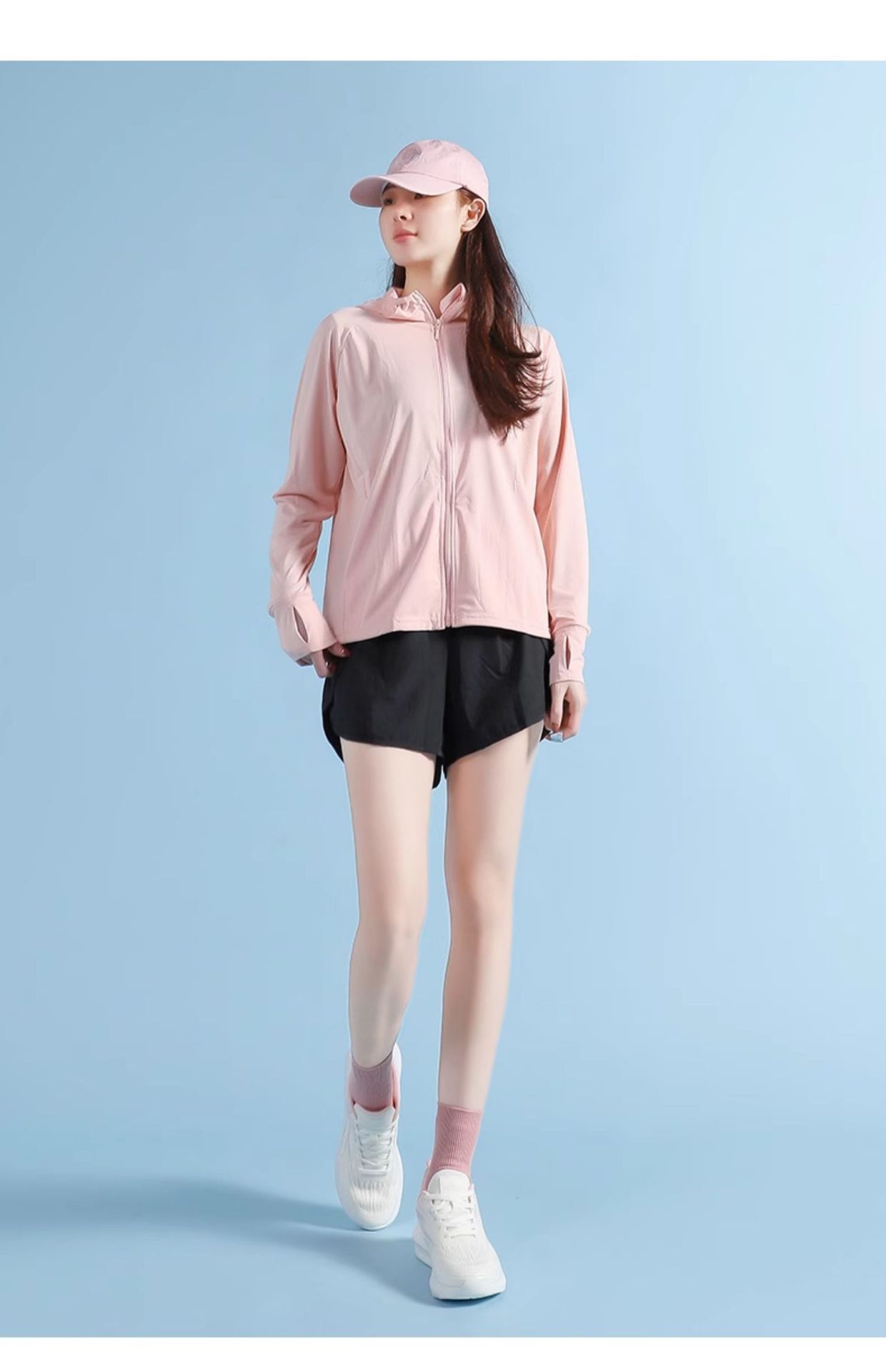 环球运动鞋女2025新款春季跑步减震轻便透气运动鞋详情16