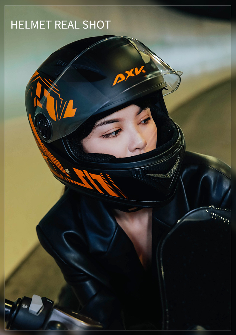 A1 New national Standard 3C certified electric motorcycle helmet for men and women, winter warmth, all-season motorcycle riding helmet pic 4