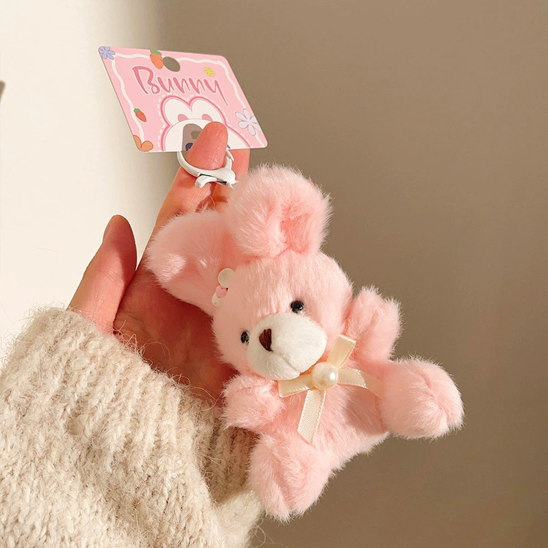 小礼品挂件毛绒公仔钥匙扣链女包包玩偶挂饰书包配饰吊坠生日礼物详情14