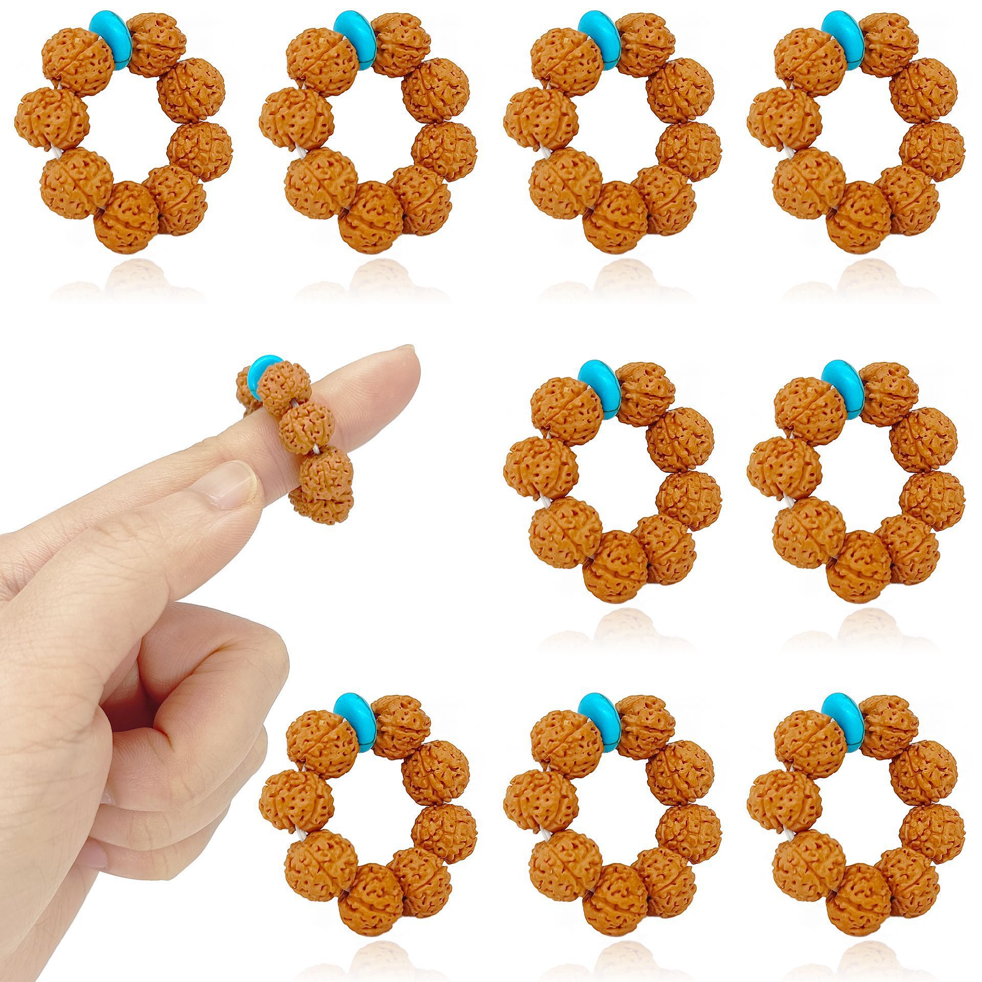 创意解压手捻绕指柔小金刚菩提子指环手指按摩器减压指尖玩具批发详情5