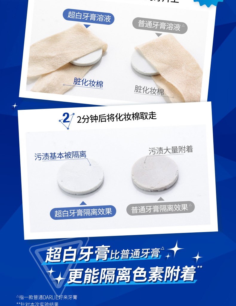 好来原黑人牙膏超白系列薄荷清新口气牙膏多款可选 劳保代发批发详情11