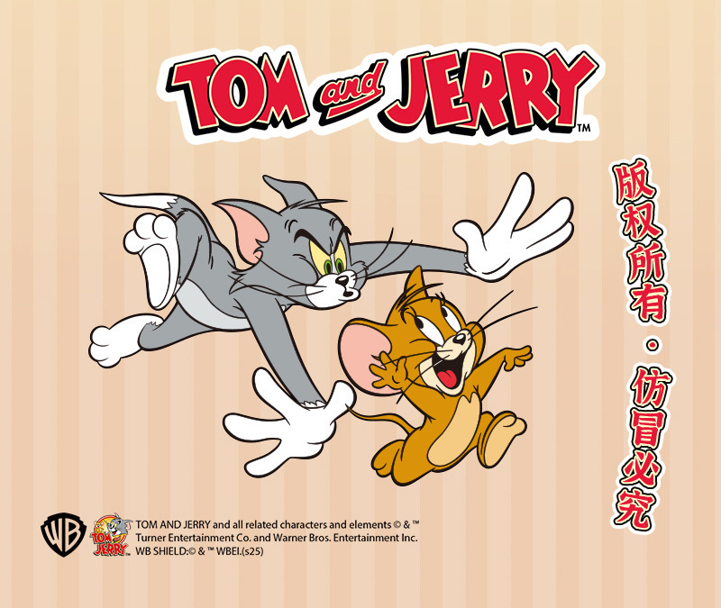 华纳正版猫和老鼠毛绒冰箱贴卡通公仔可爱磁吸玩偶礼物美食小挂件详情17