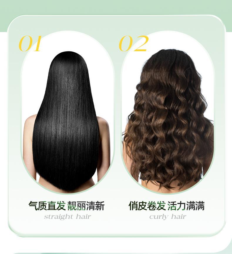 Wireless hair straightener, small USB charging portable travel hair curling and straightening dual-purpose wonder, mini cross-border lazy person hair straightening comb pic 9