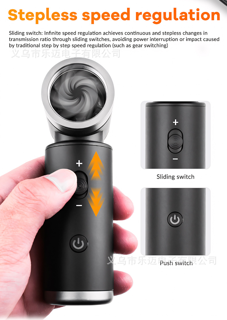 跨境暴力涡轮扇大风力便携吸尘手持野营强力户外迷你小风扇详情10