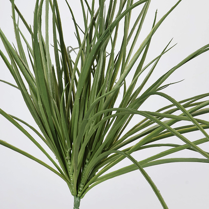 仿真绿植蕨类植物手感软胶兰花草热带雨林微景观造景空气草老人须详情5