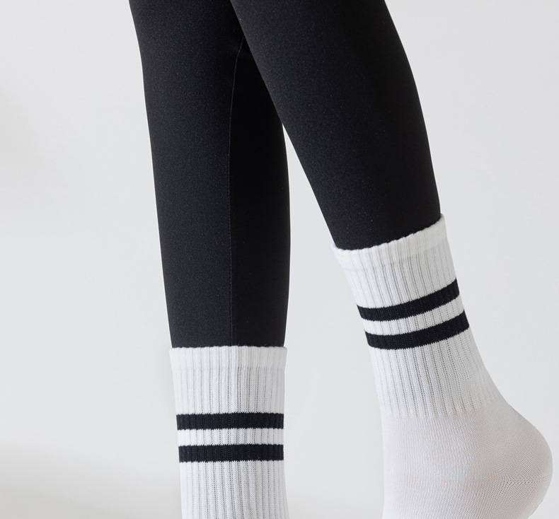 瑜伽中筒袜女士夏季无骨硅胶防滑运动防臭健身普拉提袜子专业运动详情26