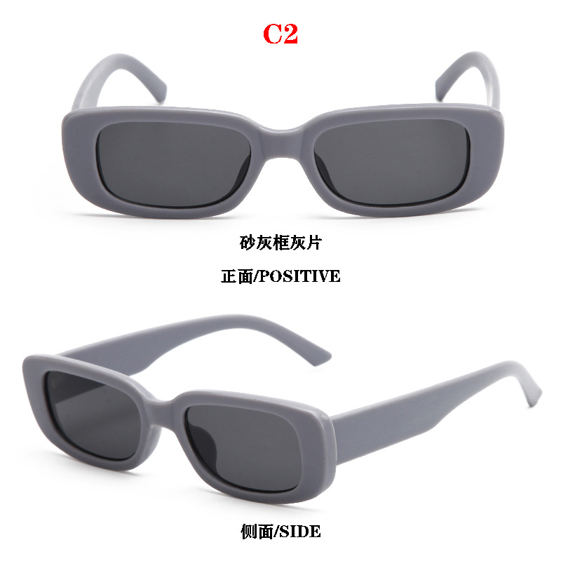 2022 New trendy square small-frame sunglasses for women and beach sunglasses for men, cross-border sales, wholesale of fashionable sunglasses pic 6