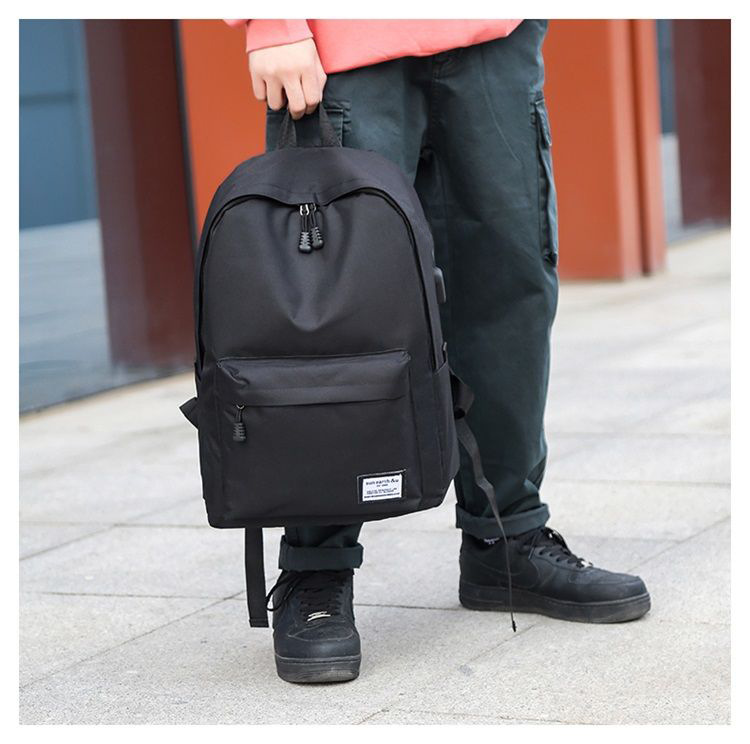 电脑双肩包大容量男女韩版旅行背包学院风时尚商务背包休闲包批发详情19