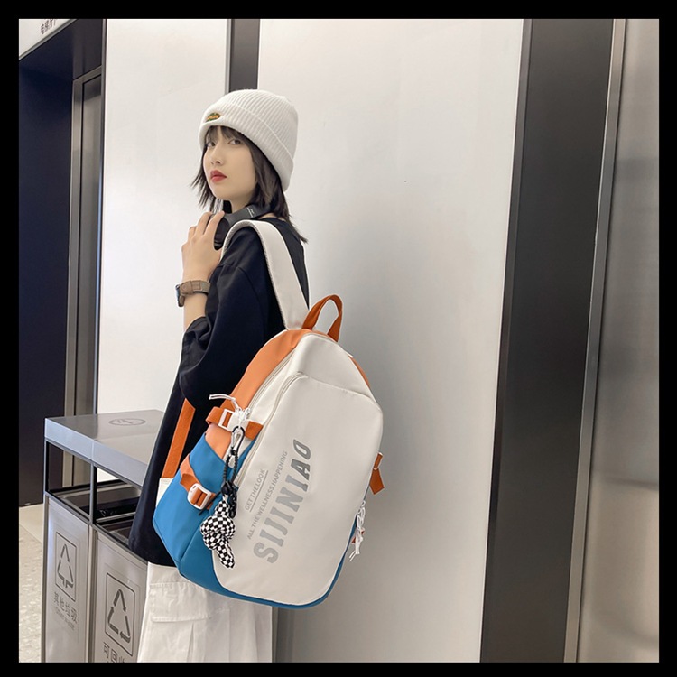 日系ins学院风中学生书包女生时尚耐磨电脑背包韩版大容量双肩包详情7