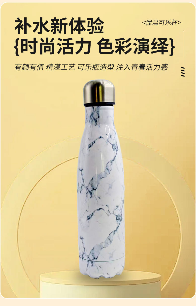 跨境亚马逊304不锈钢双层可乐瓶保温杯大容量户外运动水杯可乐杯详情7