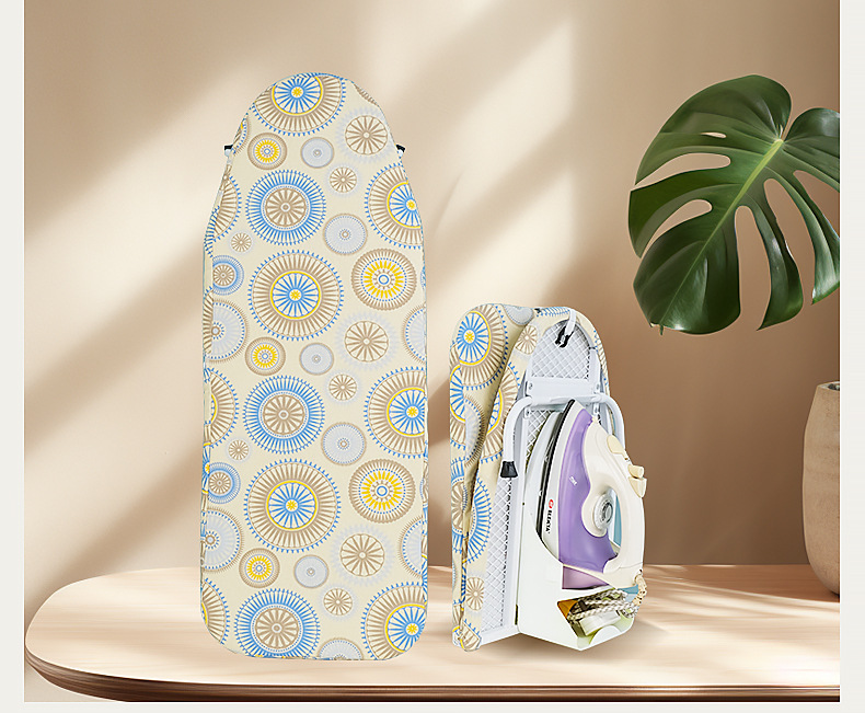 Desktop folding ironing board, small household ironing table, ironing clothes, hanging storage, easy to store, portable ironing board pic 16