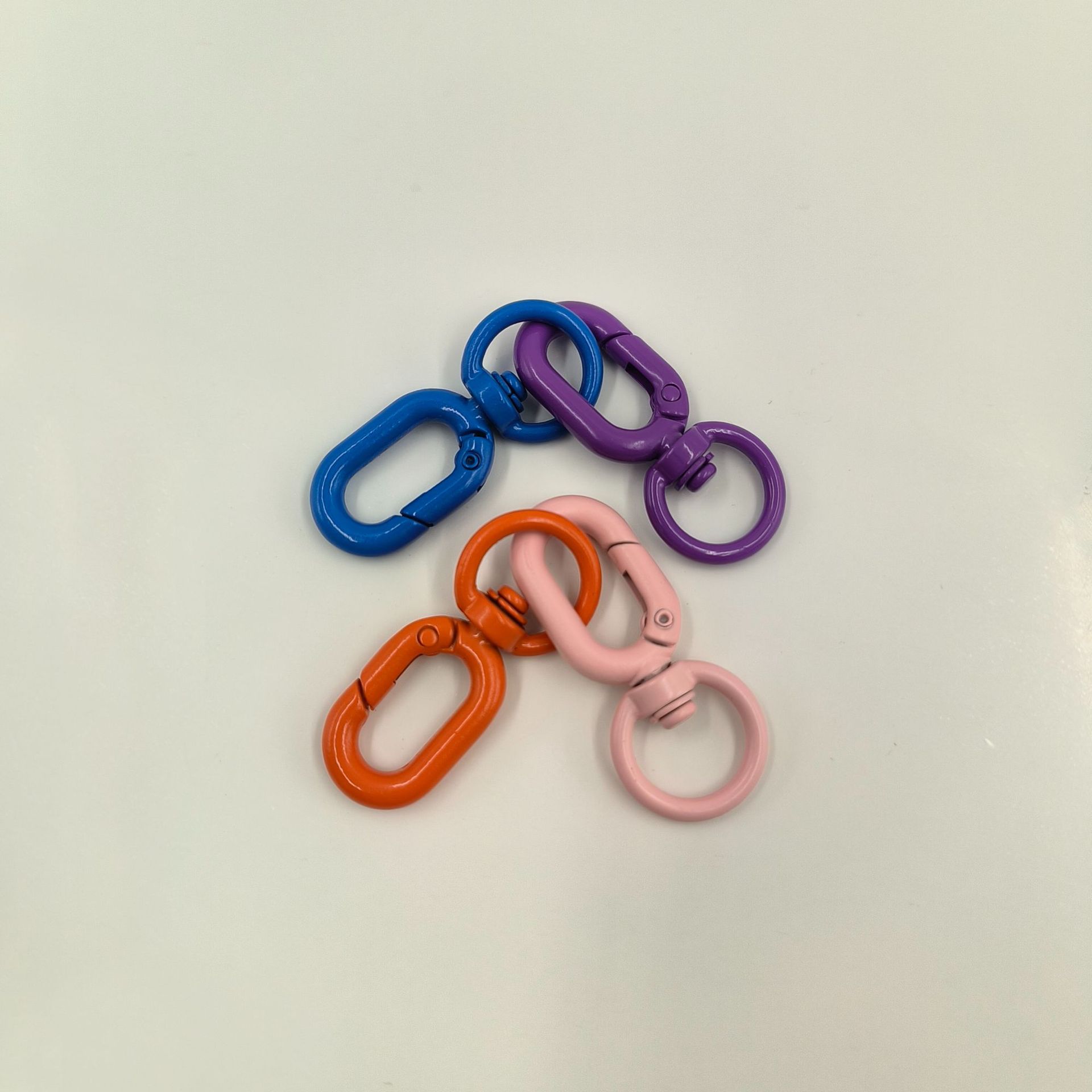 Suitable for 7mm color mobile phone lanyard set, 4-minute round tail spring ring key, single and double hole 8-shaped adjustment buckle pic 25