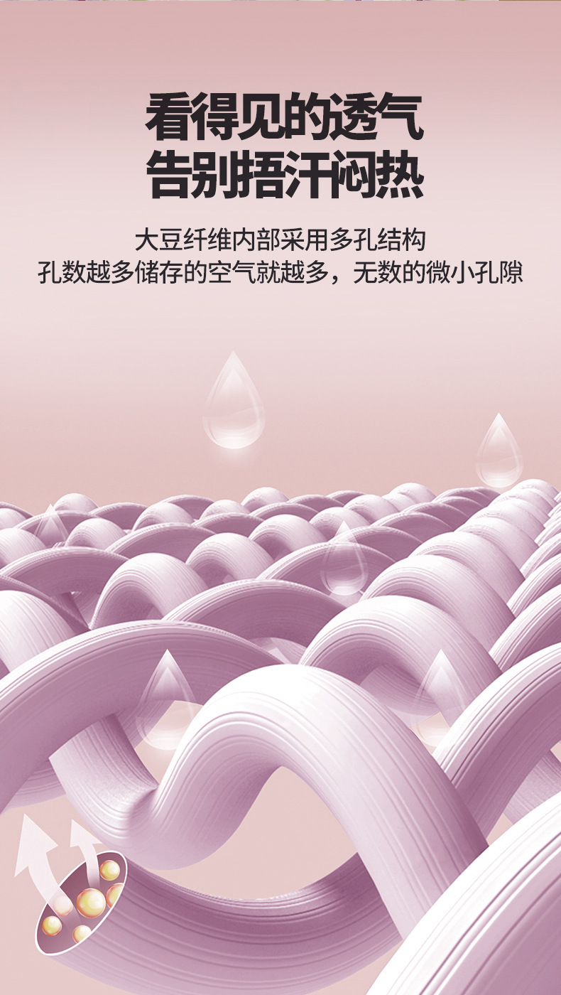 A类母婴级夏凉被双层纱大豆纤维被芯夏被儿童夏季空调被子礼品被详情11