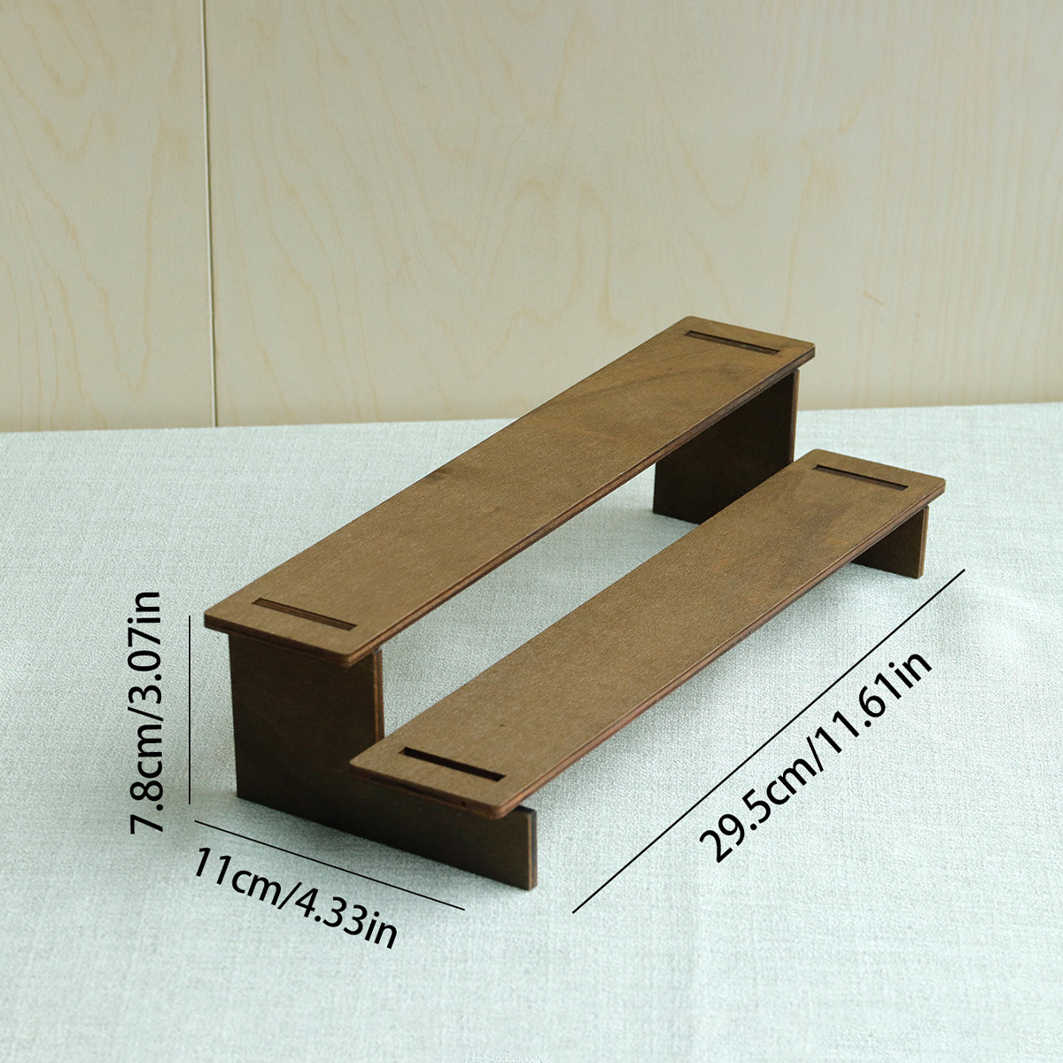 展示直播公仔架2-5层展示架小摆件收纳桌面置物架手办陈列阶梯架详情17