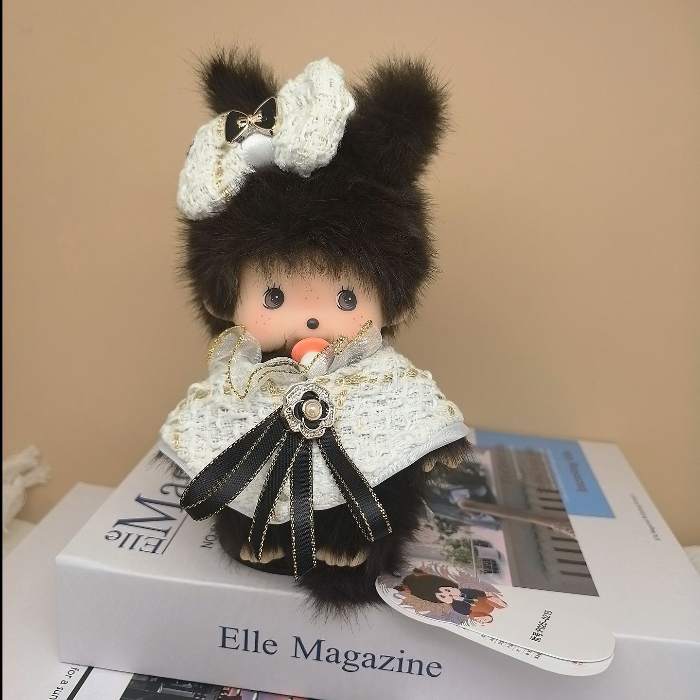 Factory direct sales of genuine Mengqiqi plush toy pendants and accessories, 15cm dolls, cross-border toys wholesale pic 26