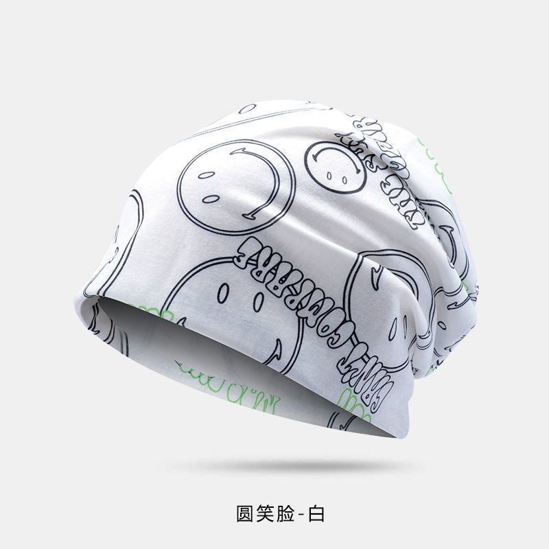 头巾男潮帽子秋冬运动吸汗冰丝跑步月子帽夏天冷帽骑行薄款包头帽详情16