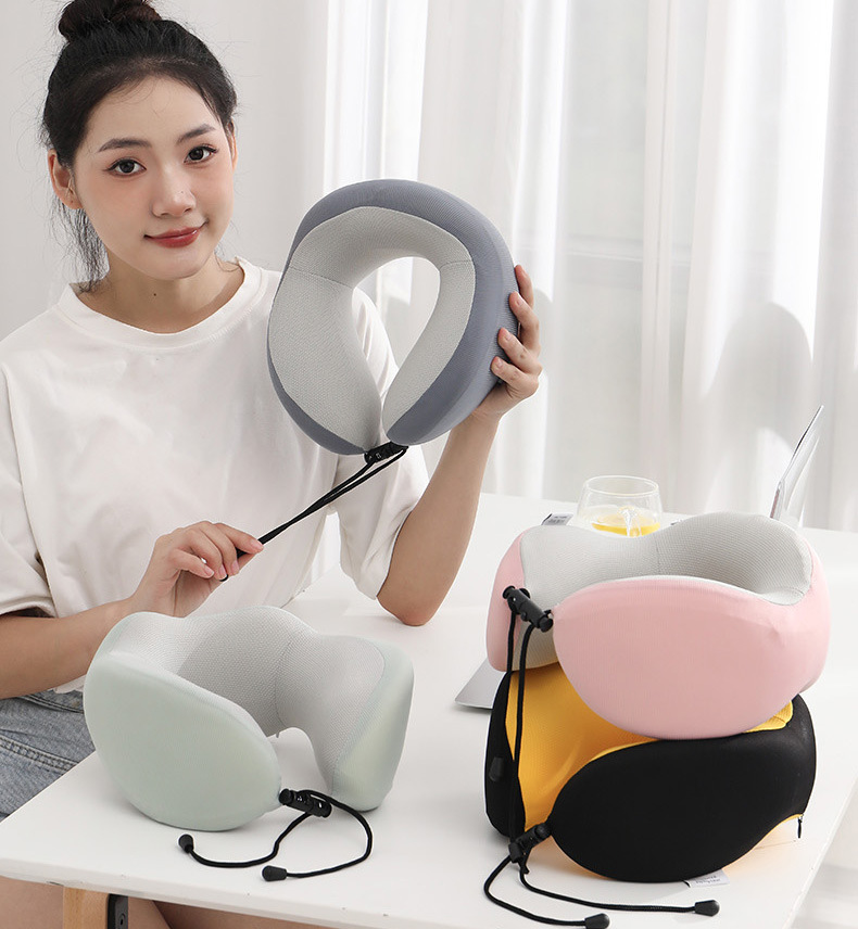 New U-shaped pillow, neck support pillow, memory foam neck support pillow, office nap pillow, travel portable pillow pic 16