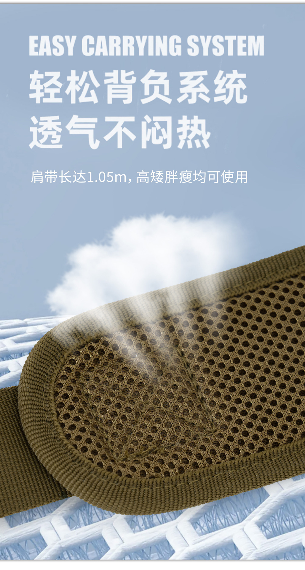 新款激光切割单肩包户外旅行斜挎包运动骑行小包多功能战术弹弓包详情27