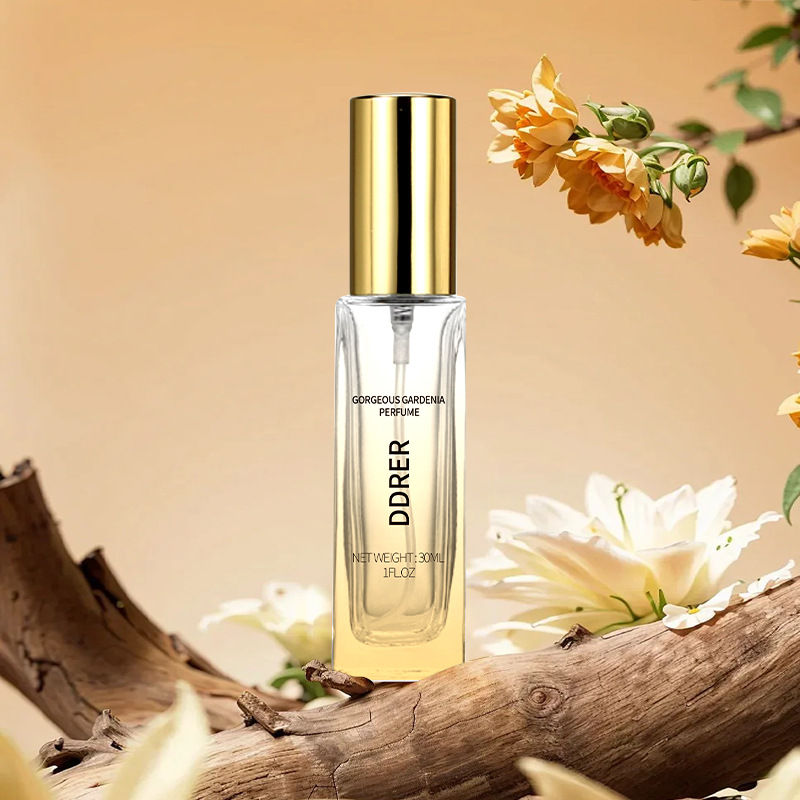 跨境外贸定制女士香水华丽的栀子花香水清新淡香学生香水贴牌加工详情9