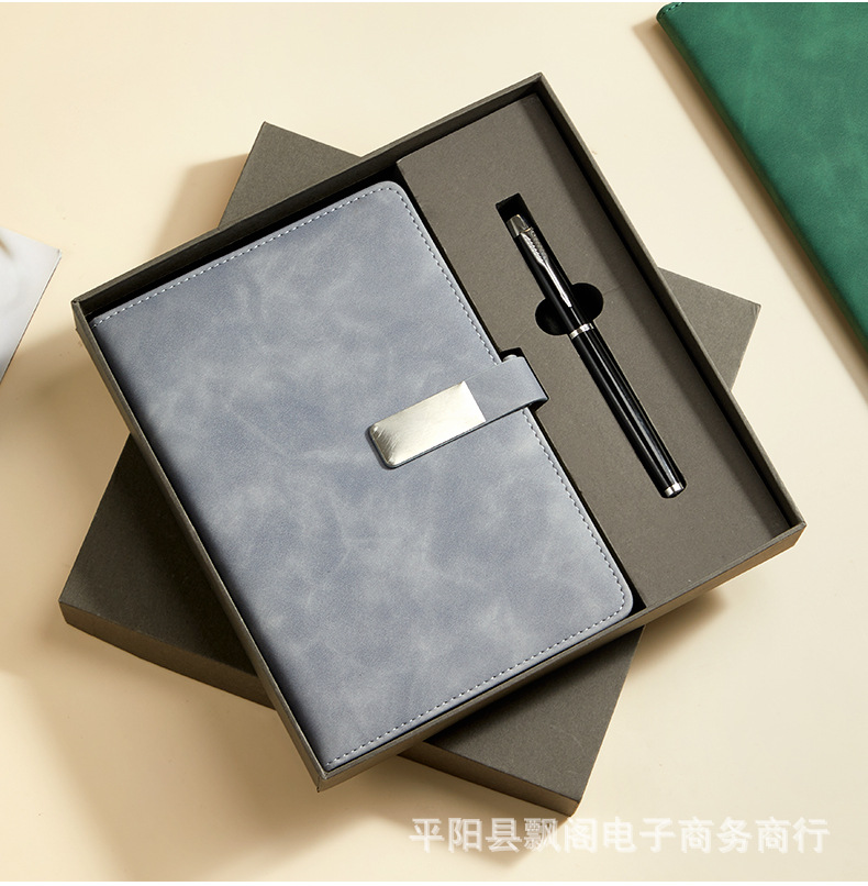 a5高颜值活动办公礼品笔记本礼盒商务套装日记本记事本可印-logo详情19