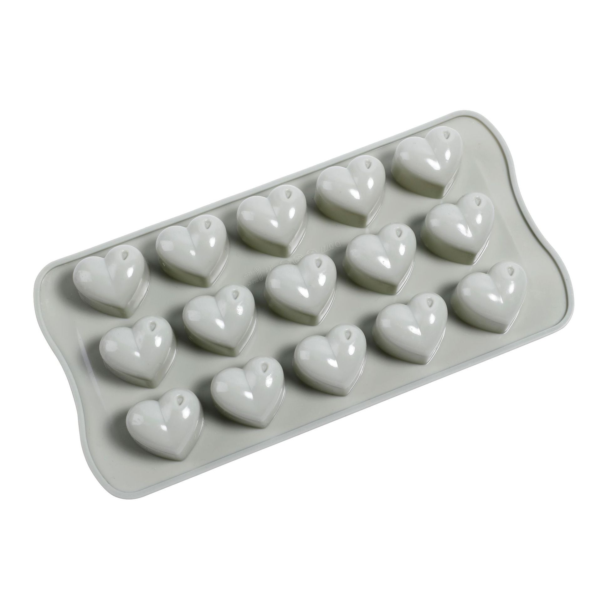 热卖爱心形状巧克力模具 耐高温 容易脱模 硅胶蛋糕模型详情5