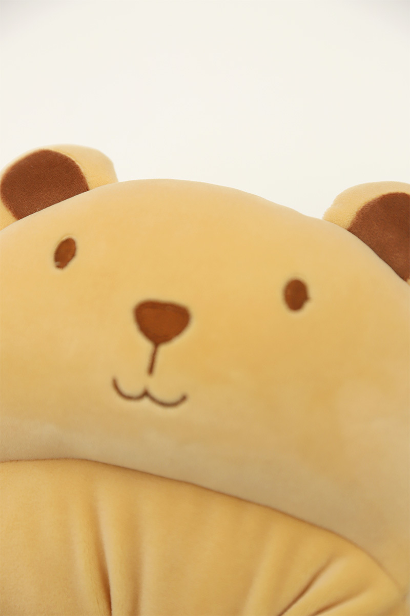 卡通动物充棉U型枕定货 康乐屋PP棉填充颈枕 旅行出差颈椎枕订做详情11