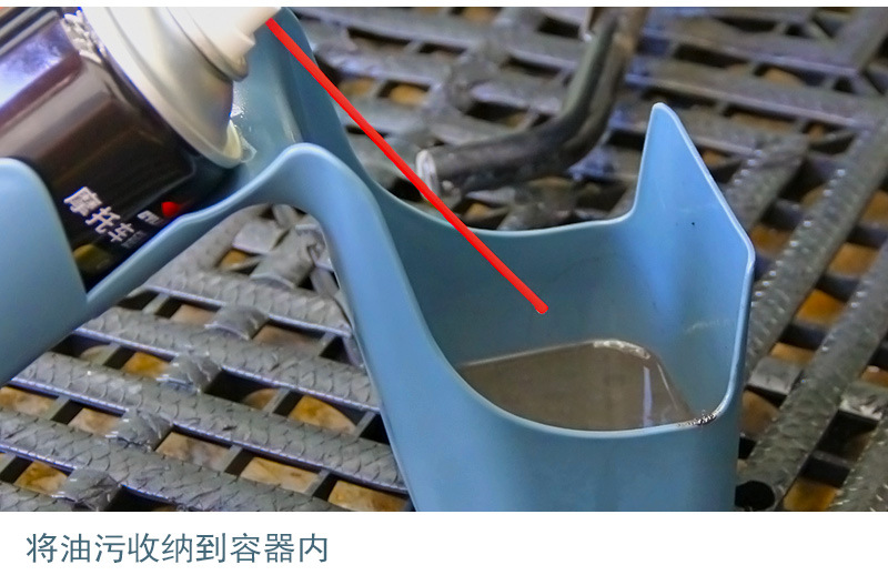 赛领摩托车自行车油污收纳工具盒链条清洗剂链条油防喷溅工具套装详情3