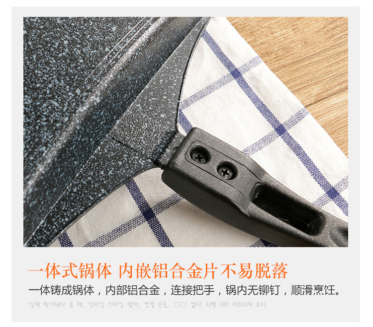 Korean okja soo, thick omelette, non-stick mica stone pan, Japanese egg roll pan, omelette pan, omelette maker, omelette pancake pic 11
