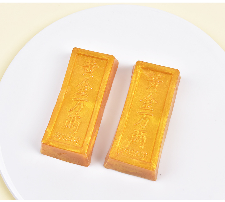 Simulated gold bar kneading Fun stress-relieving tool, super muddy feeling gold ten thousand taels release slow rebound stress-relieving toy wholesale pic 10