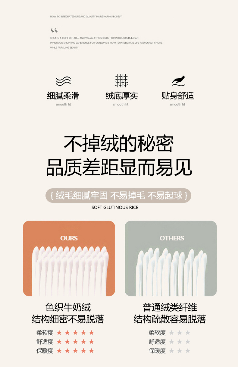 法式浪漫|秋冬牛奶绒保暖四件套毛绒立体雕花加厚双面绒珊瑚绒详情8