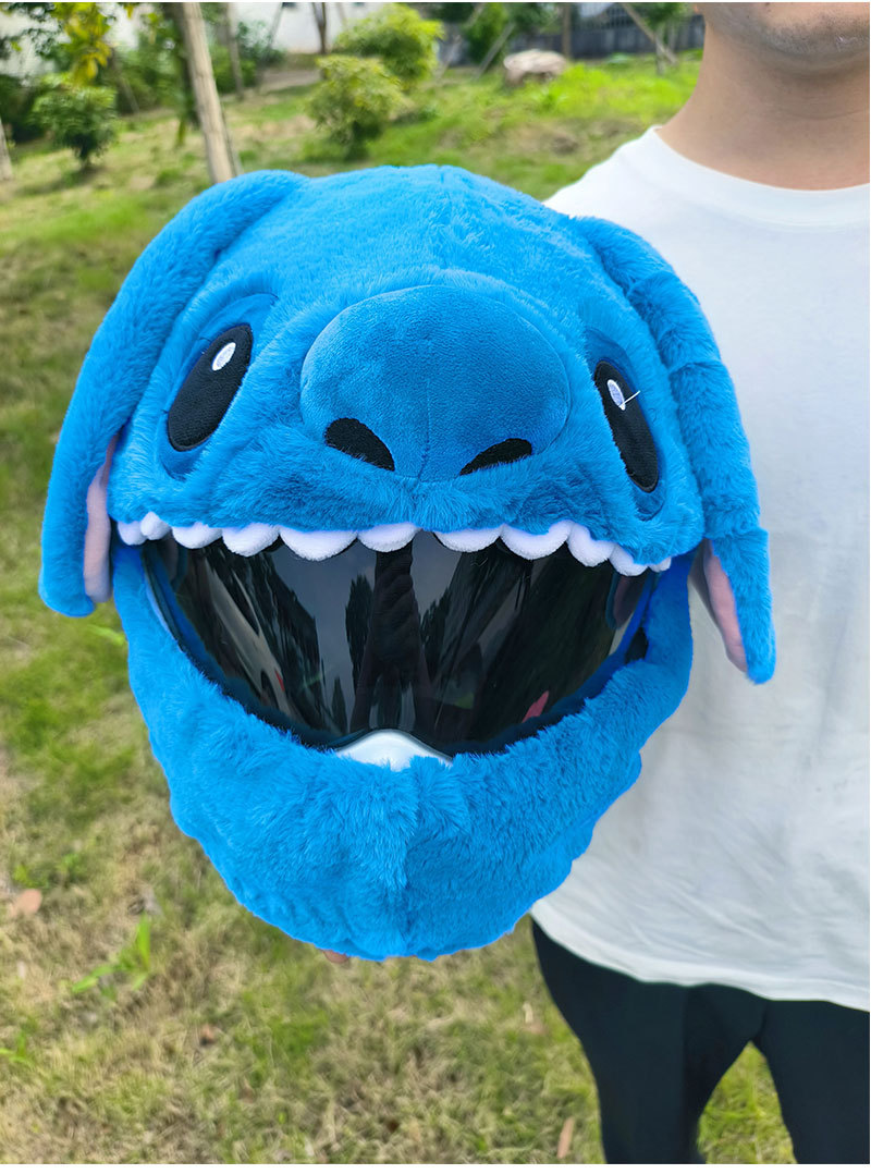 Pumpkin plush helmet cover, cute full helmet protective cover, cycling head cover, Easter pumpk-shaped protection pic 22