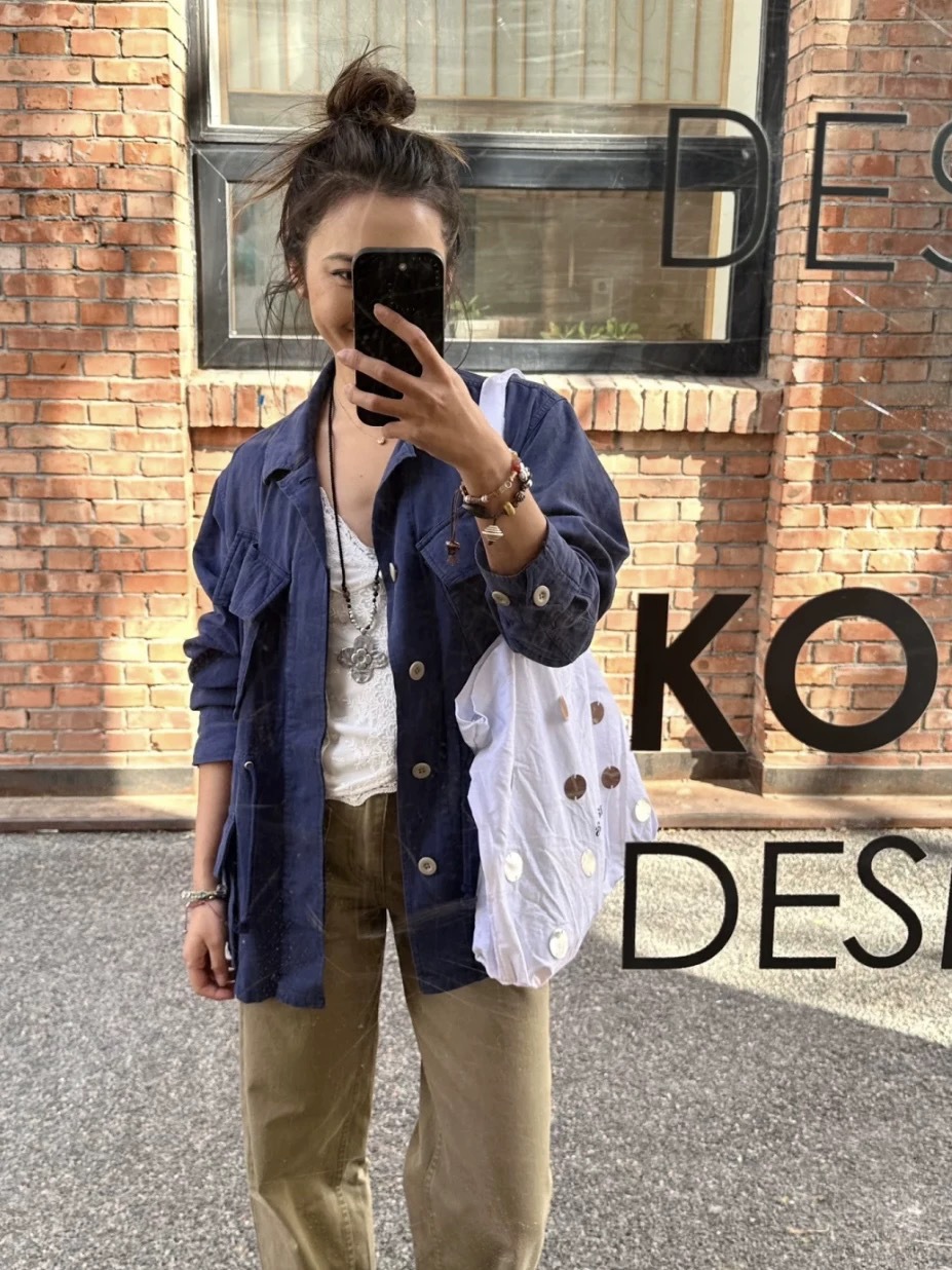 PIC*家烧银花朵项链夏季民族风复古做旧精致高级感繁花长款锁骨链详情9