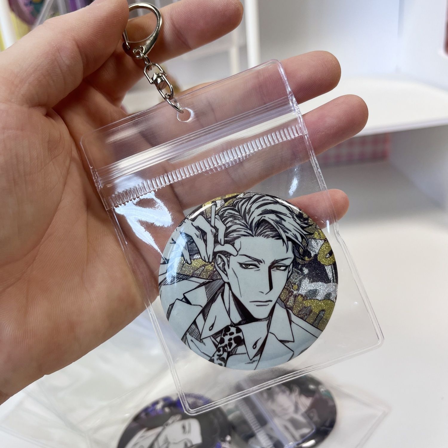 pvc self-sealing bags with holes, transparent sealing, plastic sealing bags with holes, jewelry storage bags, bracelet and small accessory packaging pic 1