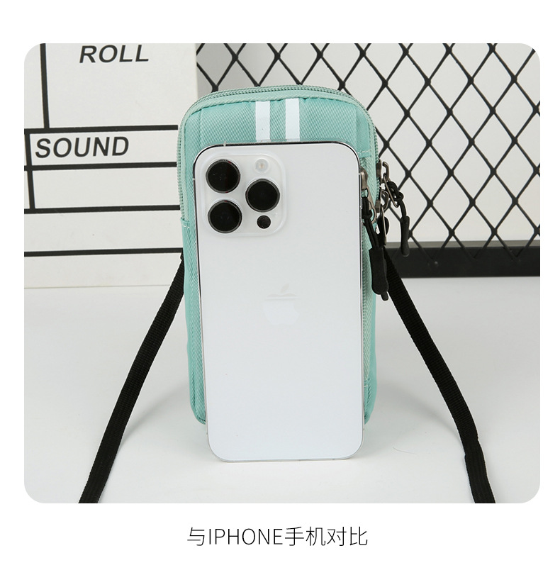 户外跑步手机臂包运动健身装备手机包男女小巧单肩斜挎休闲小背包详情12