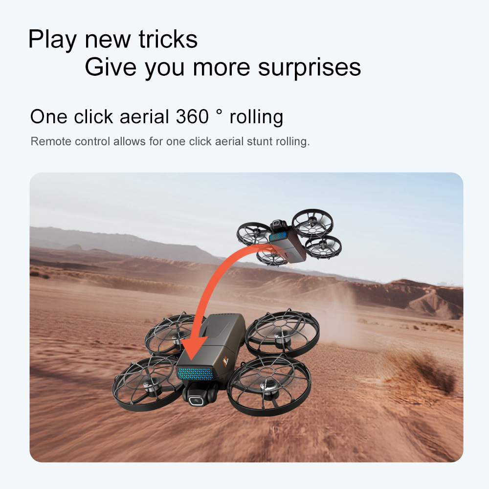Cross-border M8 brushless drone with screen control, aerial photography, folding aircraft, optical flow dual camera remote control aircraft pic 46