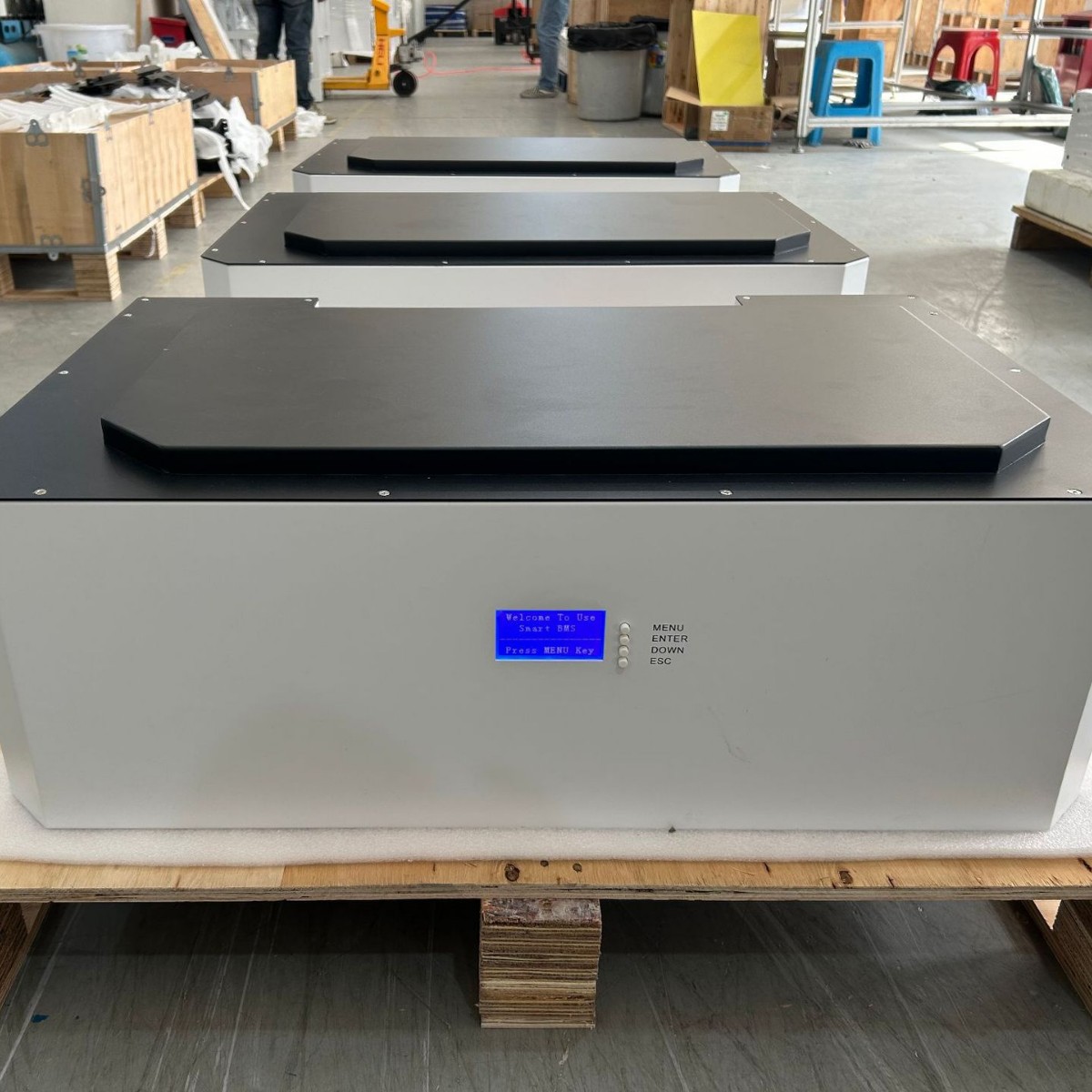 Foreign trade energy storage lithium battery stacking, lithium iron phosphate 51.2V300AH large capacity 15kwh high-capacity lithium battery 485 energy storage equipment, hardware tools, electric welding and cutting machine pic 1