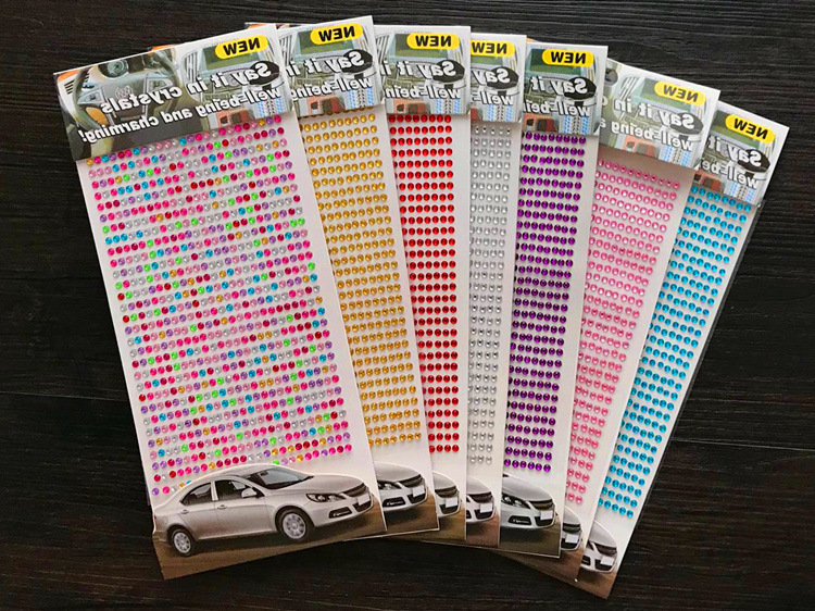 儿童宝石贴纸水晶钻石卡通贴女孩益智文具闪亮公主奖励贴画换装详情2