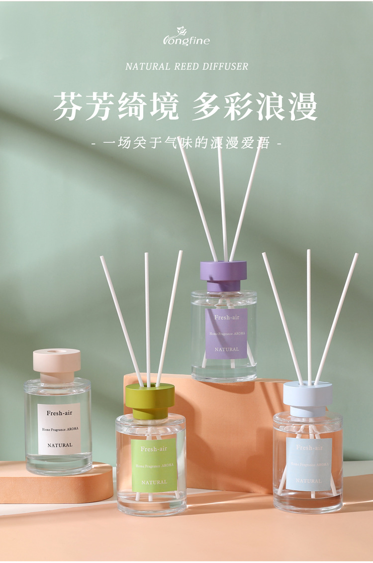 Creative rattan aromatherapy ornaments, essential oil toilet deodorizing aromatherapy, home flameless aromatherapy, bedroom perfume manufacturer wholesale pic 2