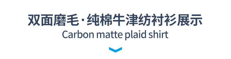 新疆长绒棉新款牛津纺双面磨毛男衬衫经典百搭商务绅士纯棉男衬衣详情9