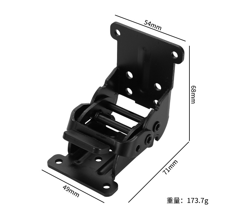 Cross-border 90-degree self-locking damping hinge table connection foot hinge table and chair coffee table extension invisible folding door hinge pic 16
