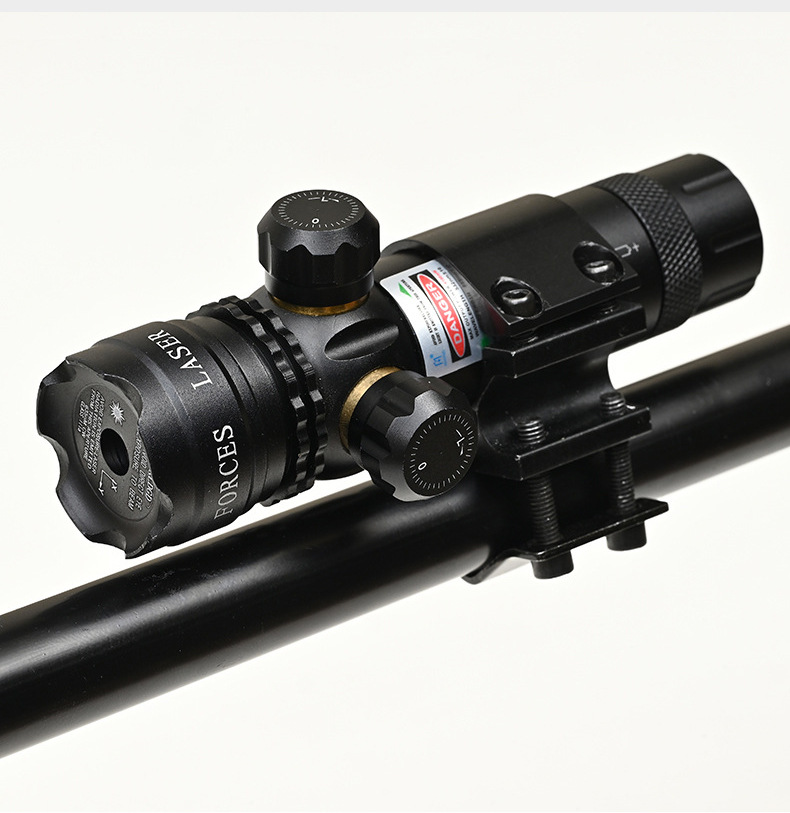 新款手调红绿外线激光瞄准器抗震瞄准镜上下左右可调激光抗震瞄准详情11