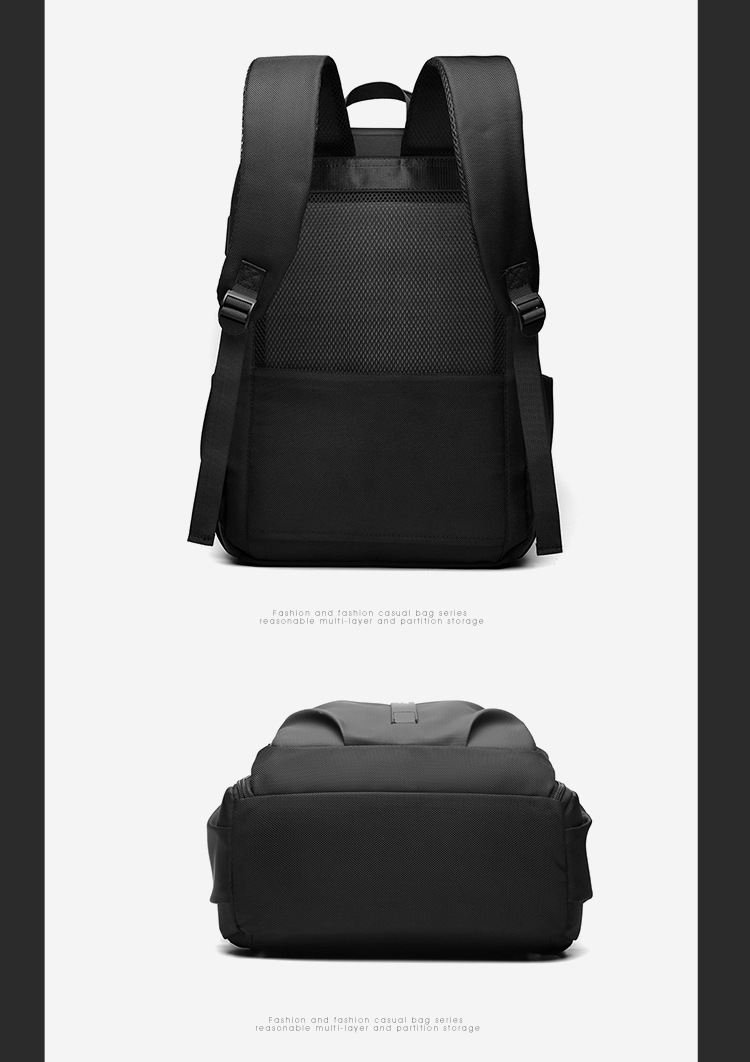 新款背包时尚双肩包商务通勤笔记本电脑包轻便休闲大容量17寸背包详情31