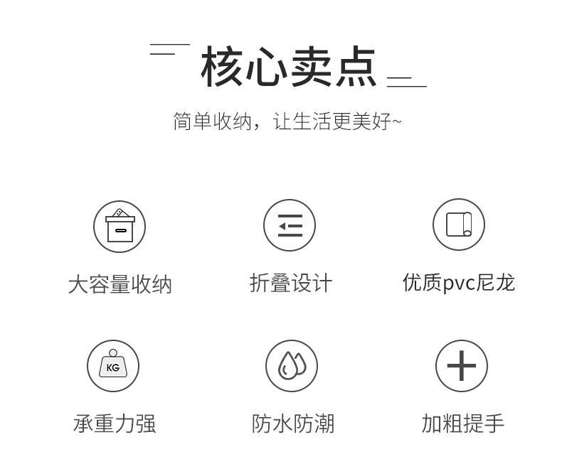 透明被子收纳袋加厚手提棉被收纳袋旅行打包衣服袋子搬家收纳包详情4