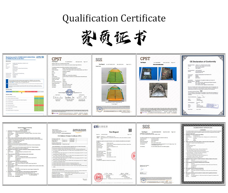 厂家批发屋脊13帐篷全自动野营防雨加厚银胶速开两室一厅露营帐篷详情5