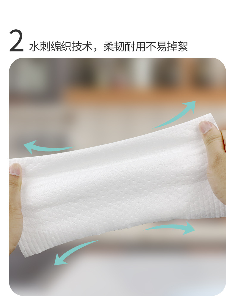 Wholesale thickened washable lazy cloth, household kitchen cloth, disposable dry and wet dual-purpose household cleaning cloth pic 20