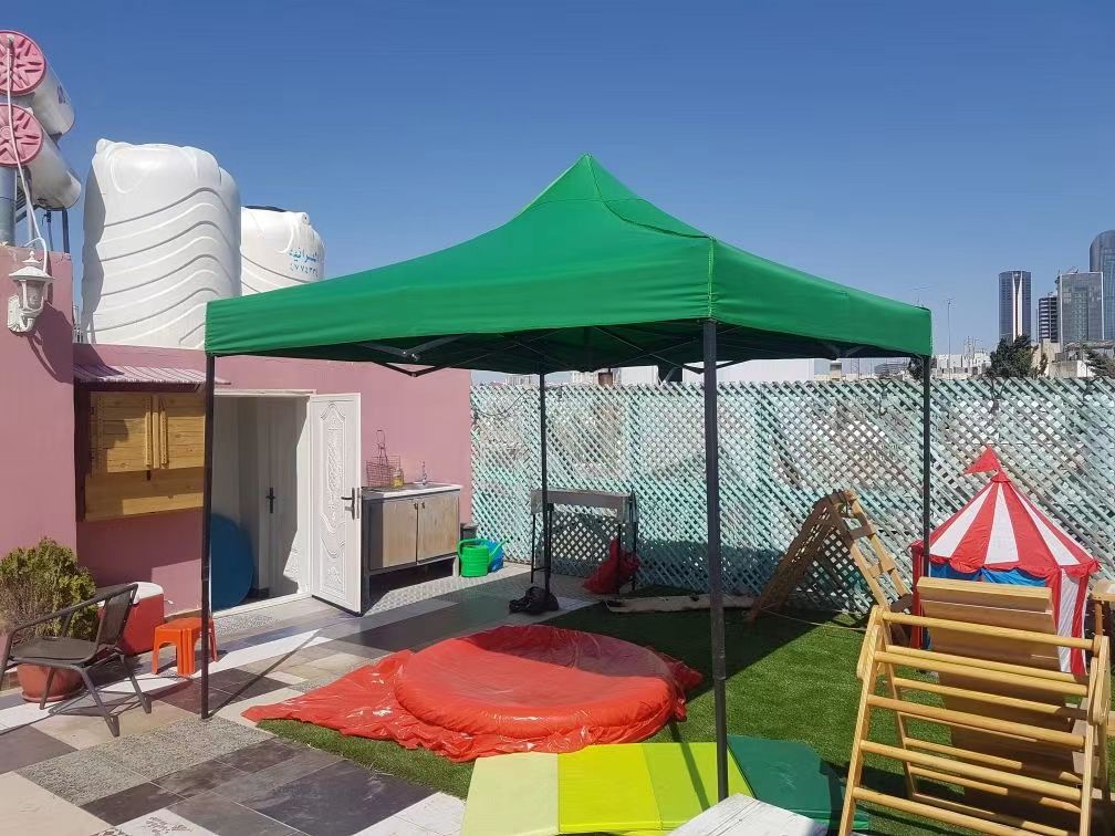 Linyi manufacturer wholesale direct sales advertising outdoor rain shelters, folding sunshades, four-legged large umbrellas for street vending, black diamond pic 15